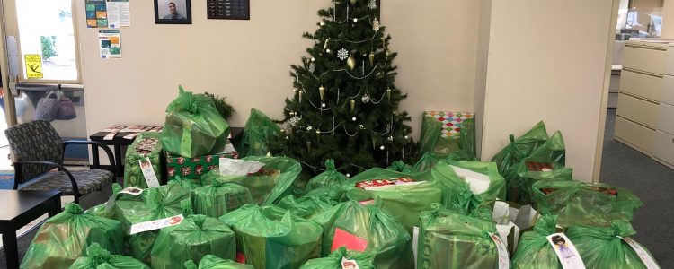 Daikin Employees Put Gifts Under 50 Angel Trees