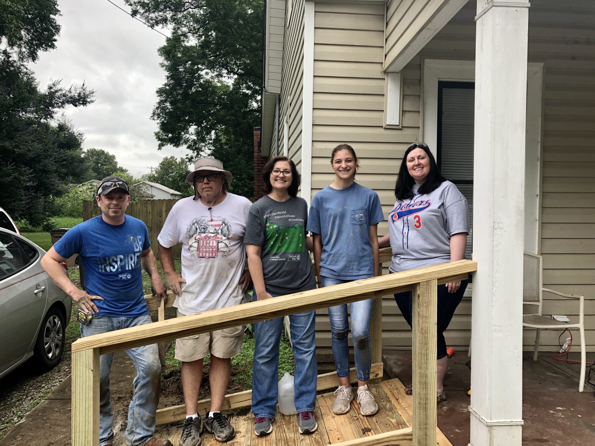Volunteers Build Ramps for Disabled Neighbors