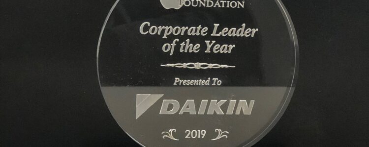 School Foundation Names Daikin Leader of the Year